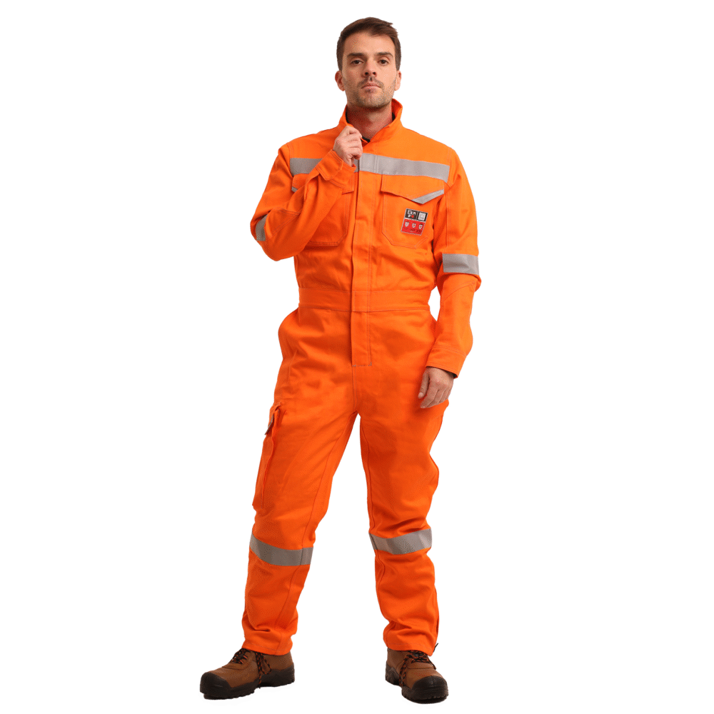 OVEROL IGNIFUGO ANTIESTATICO COVERT CURRENT 11 CAL/CM2 NARANJO