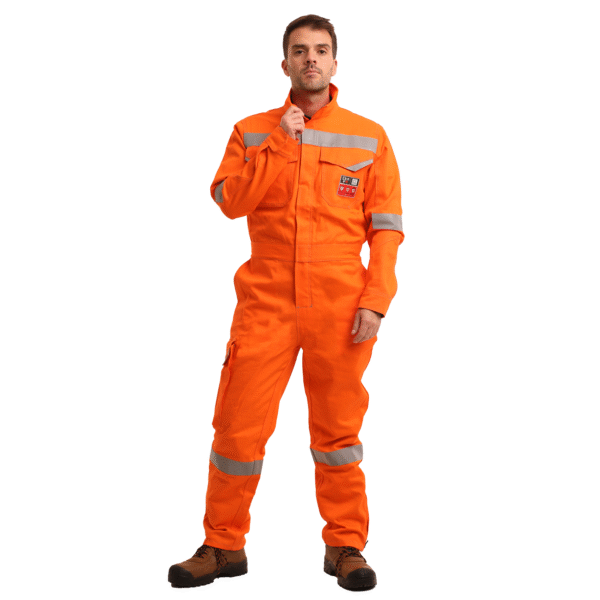 OVEROL IGNIFUGO ANTIESTATICO COVERT CURRENT 11 CAL/CM2 NARANJO