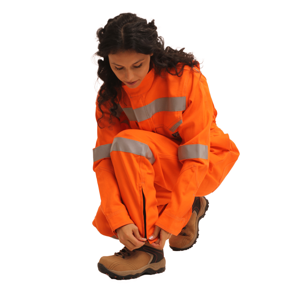 OVEROL IGNIFUGO ANTIESTATICO COVERT CURRENT 11 CAL/CM2 NARANJO - Imagen 4