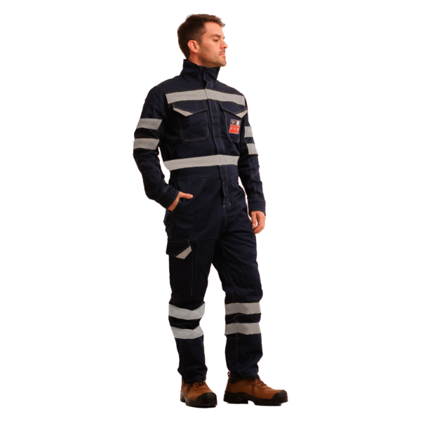 OVEROL IGNIFUGO ANTIESTATICO COVERT H.V. CURRENT 11 CAL/CM2 AZUL