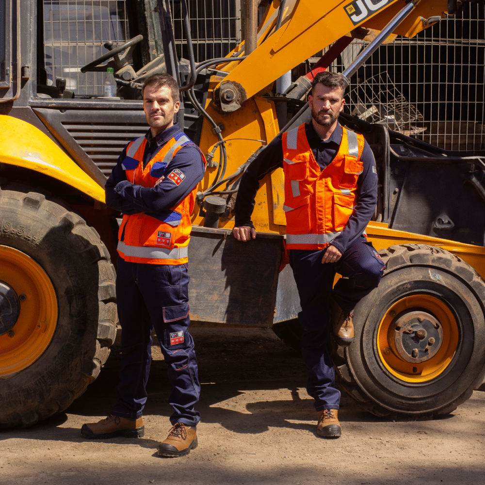 GEOLOGO IGNIFUGO ANTIESTATICO WS CURRENT 11 CAL/CM2 NARANJO AZULINO - Imagen 3