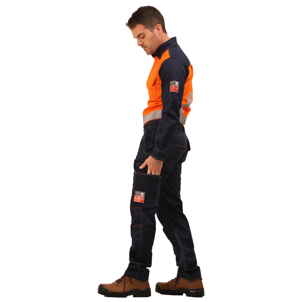 PANTALON IGNIFUGO ANTIESTATICO BOLD CURRENT 11 CAL/CM2 AZUL