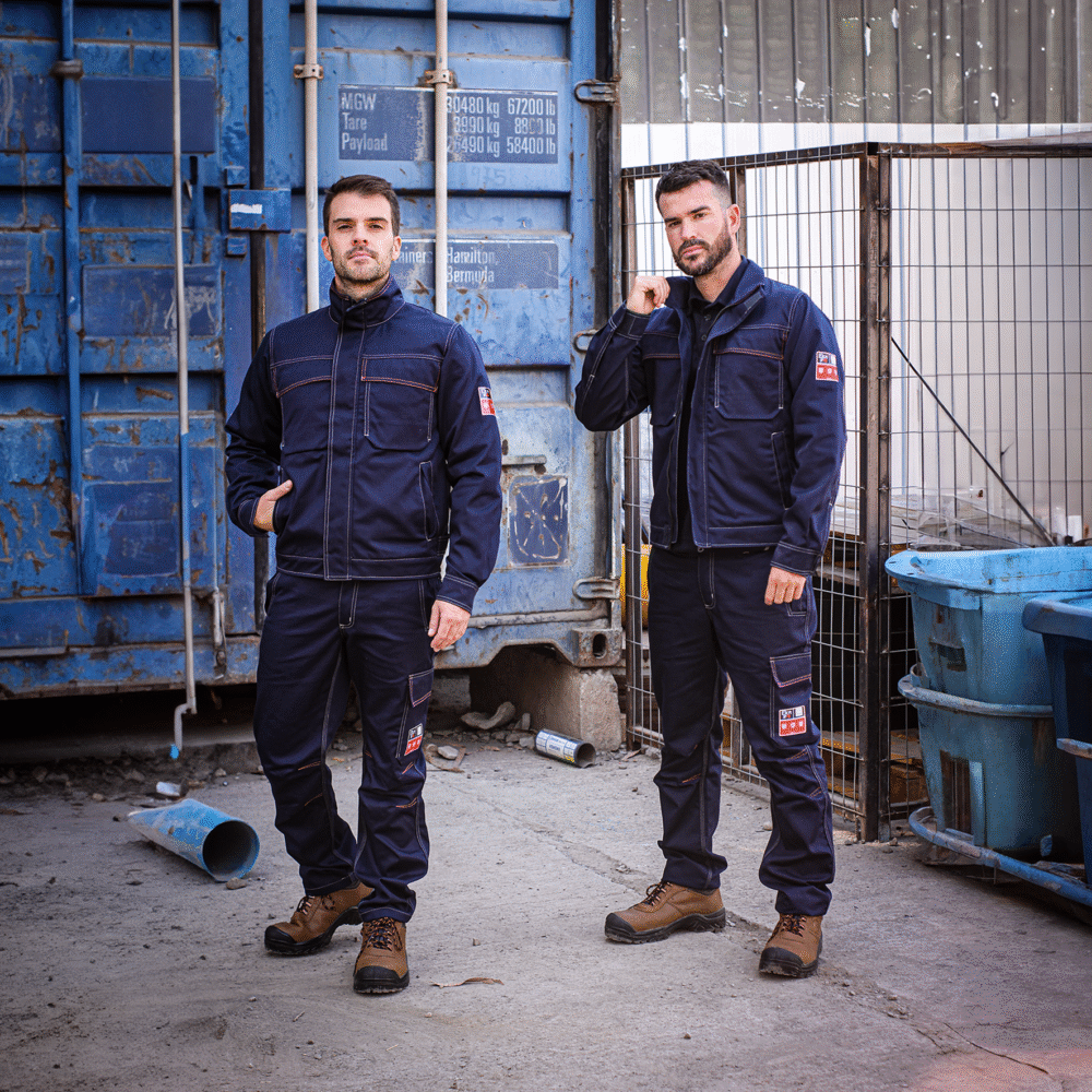 PANTALON IGNIFUGO ANTIESTATICO BOLD CURRENT 11 CAL/CM2 AZUL - Imagen 3