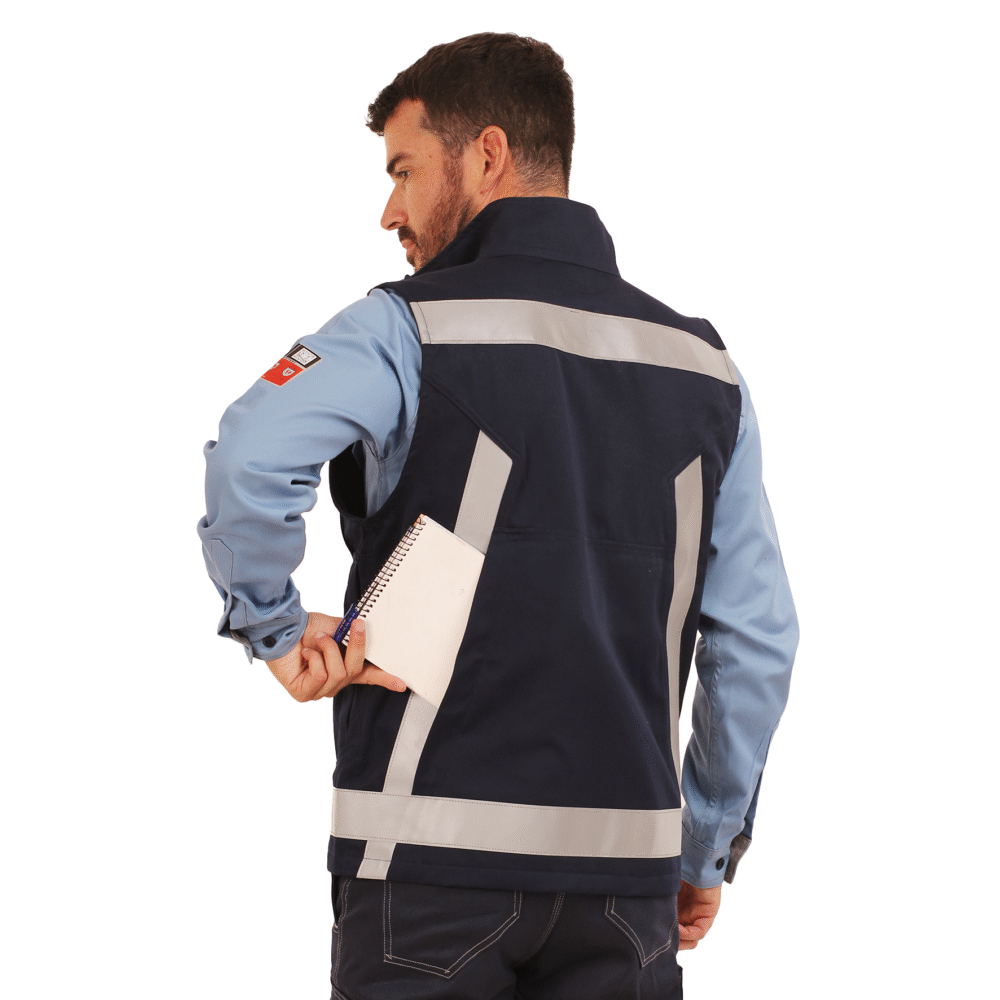 GEOLOGO IGNIFUGO ANTIESTATICO RISK CURRENT 11 CAL/CM2 AZUL - Imagen 2