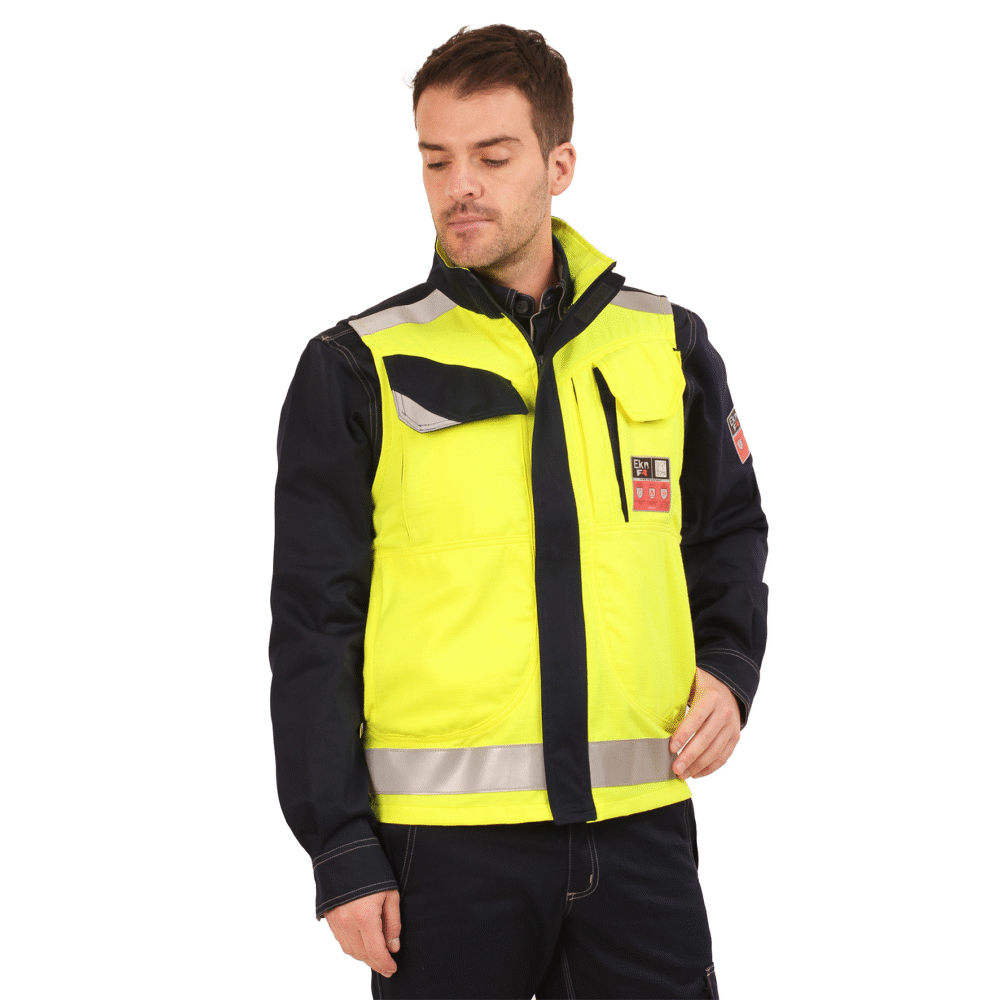 GEOLOGO RISK IGNIFUGO ANTIESTATICO CURRENT 11 CAL/CM2 AM.FLUOR/AZUL