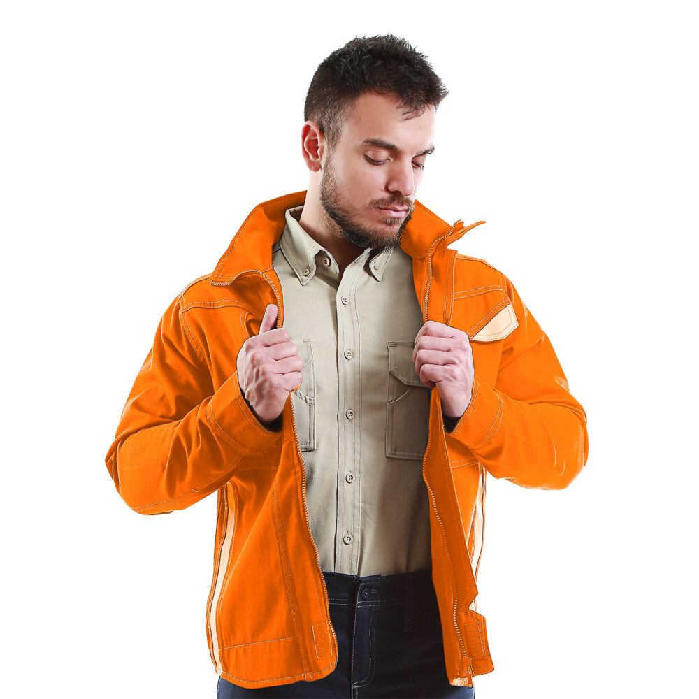 CHAQUETA IGNÍFUGA UNISAFE FR RISK VARON - Imagen 2