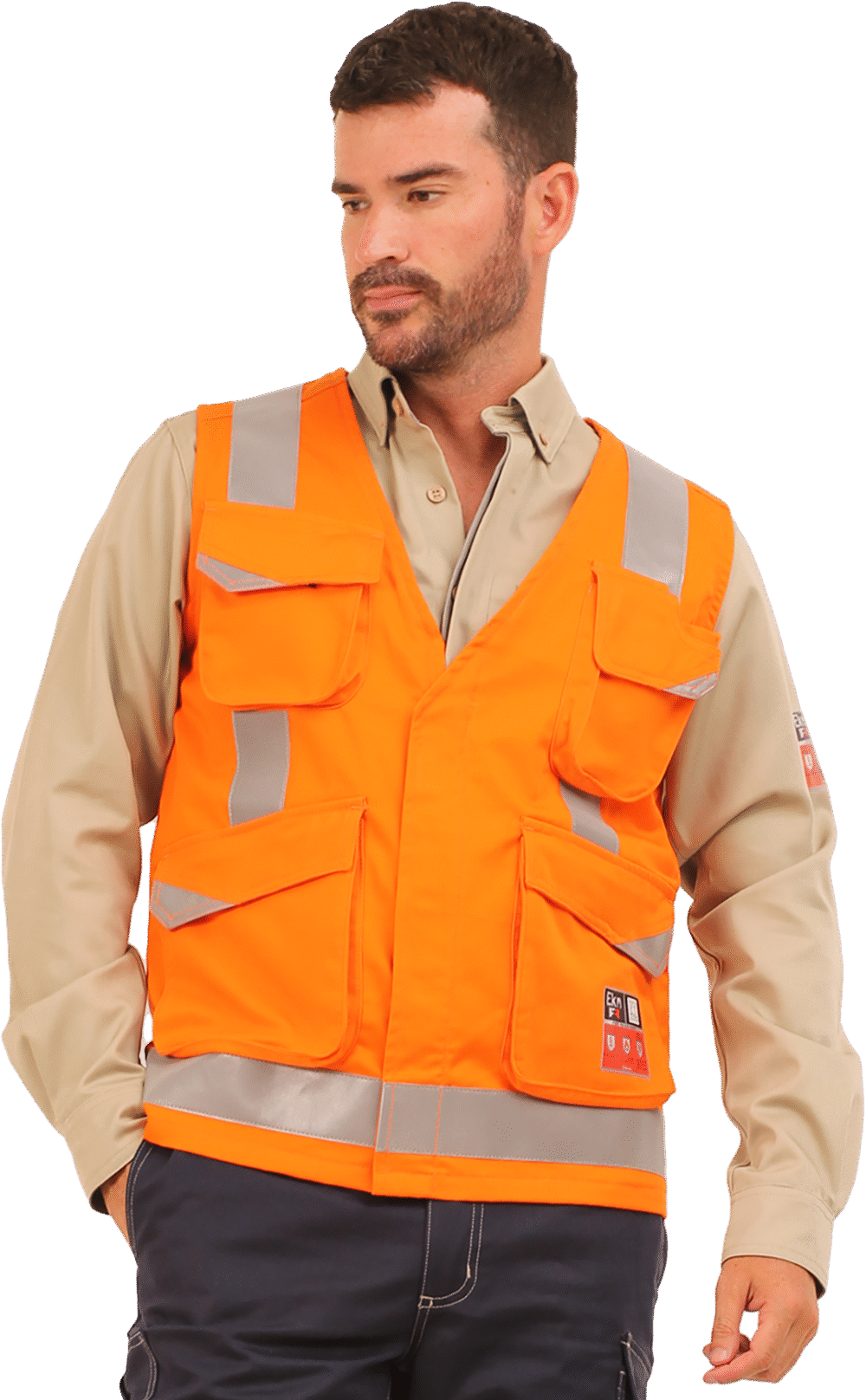 GEOLOGO IGNÍFUGO UNISAFE FR WS NARANJO