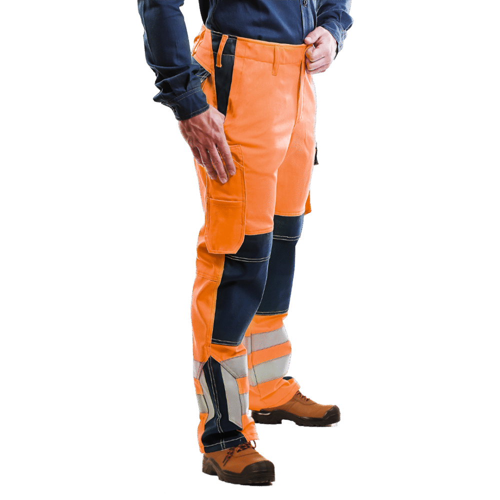 PANTALON IGNÍFUGO UNISAFE FR RISK HIGH VISIBILITY