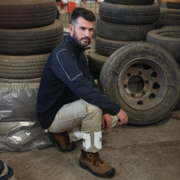 POLERA IGNIFUGA TÁCTICA COLOR AZUL