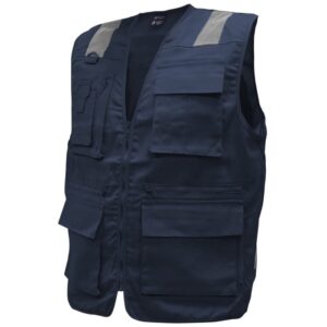 Chaleco Geólogo Gabardina Sin Manga Unisex