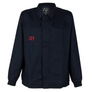 Chaqueta Ignífuga Antiácida 100% Algodón Manga Larga Hombre