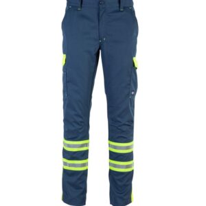 Pantalón Cargo Gabardina Bi-Color Con Cinta Día/Noche Hombre