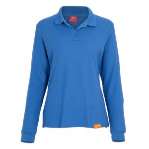 Polera Polo 60% Algodón Manga Larga Mujer