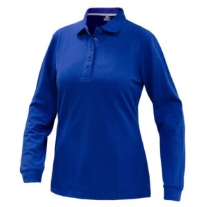 Polera Polo Confort Spandex Manga Larga Mujer