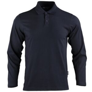Polera Polo Dryfresh Smooth® 60% Algodón Manga Larga Hombre