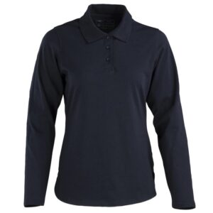 Polera Polo Dryfresh Smooth® 60% Algodón Manga Larga Mujer